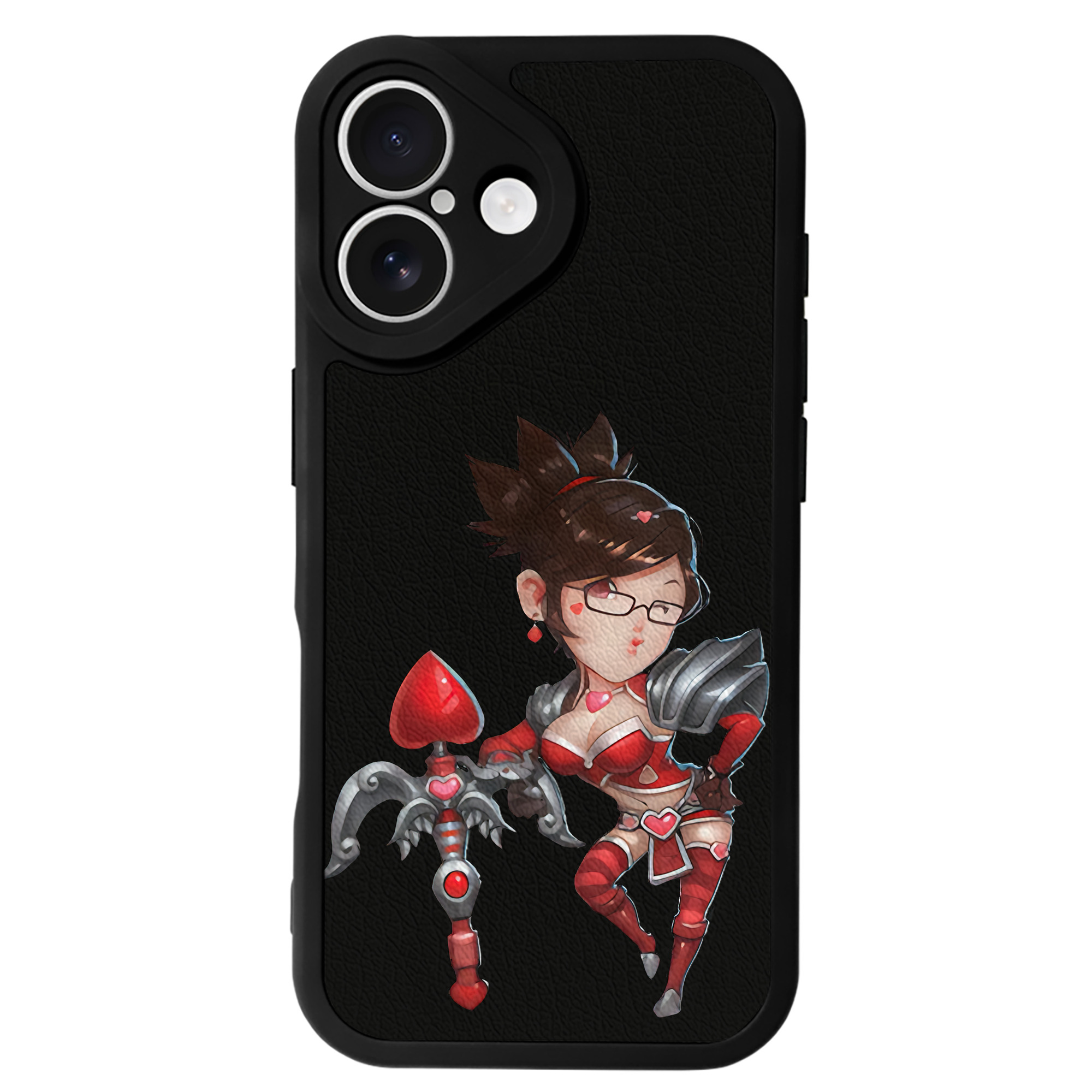 （画像用） リーグ・オブ・レジェンド League of Legends LOL 【iPhone 16シリーズ対応】シリコンスマホケース（レザー調） 材質：シリコン